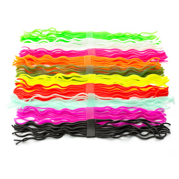 HERCULES Fly Tying Materials Squirmy Wormy Material for San Juan Fly Flies Soft Lure